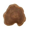 Tabouret artisanal en bois de teck naturel style ethnique Budut Catalogue