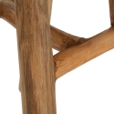 Tabouret en teck design naturel ethnique Sel Slim Modèle