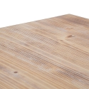 Quadratischer Tisch 80x80 cm aus Holz und Metall im Industriestil Ankara Lagerbestand