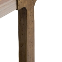 Table à manger en bois et métal 90x180 cm style industriel Ankara Choix