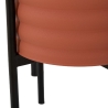 Set de 3 cache-pots modernes ronds en métal coloré Milly Tris Catalogue