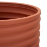 Set de 3 cache-pots modernes ronds en métal coloré Milly Tris Choix