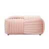 Moderner Design-Pouf aus Samt, geflochten, 90x45x45cm, Softy Preis
