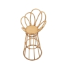Metall- und Rattan-Pflanzenständer im Boho-Chic-Stil Panama Tower Angebot