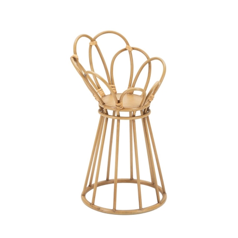 Support de jardinière en rotin et métal Panama Tower Promotion