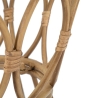 Runder Rattantisch mit Glasplatte 50x50cm Panama Circle Katalog
