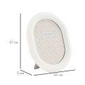 Cadre photo ovale moderne pour support 25x20 cm Ovally Catalogue