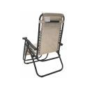 Chaise longue de plage et jardin Rio, inclinable et pliable 