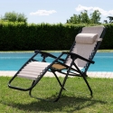 Chaise longue de plage et jardin Rio, inclinable et pliable Prix