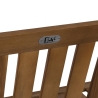 Panchina 2 posti pieghevole in legno acacia 104x61x90cm Bali Catalogo