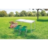 Ensemble table valise et 4 tabourets pliants de camping Pic-Quick Offre