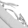 Cuscino da esterno imbottito idrorepellente 45x120cm Tayrok 