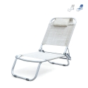 Spiaggina mare pieghevole con cuscino in alluminio Grecia Promozione