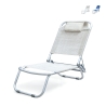 Chaise de plage pliable avec coussin en aluminium Grecia Promotion