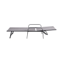 Chaise longue de plage structure en acier, PVC et polyester Varadero Remises