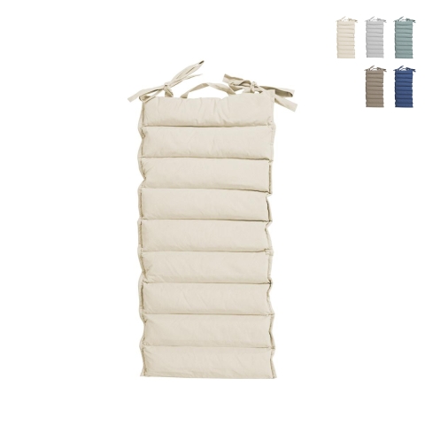 Cuscino outdoor imbottito idrorepellente rettangolare 45x95cm Delua Aktion
