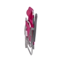 Chaise longue de plage avec coussin et accoudoirs en aluminium Brasile Catalogue
