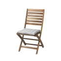Cuscino sedia outdoor imbottito idrorepellente 50x45cm Omari Catalogue