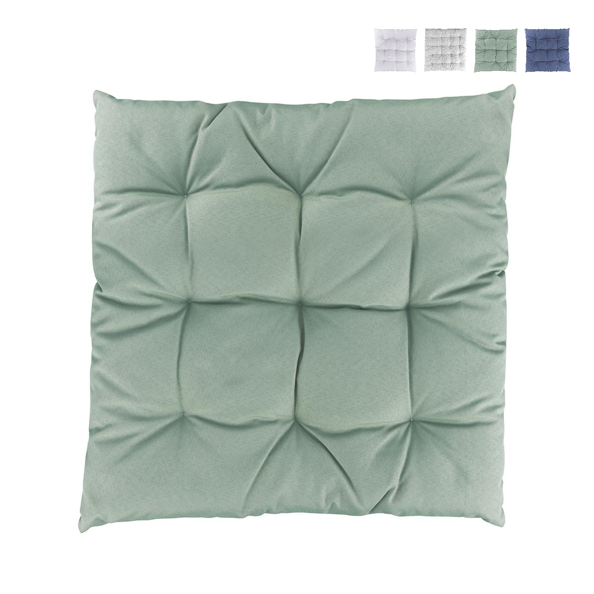 Cuscino per sedie da esterno imbottito idrorepellente 50x45cm Omari Promozione Cuscino per sedie da esterno imbottito idrorepellente 50x45cm Omari Promozione