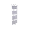 Scaffale 4 ripiani richiudibile in ferro 60,5x28xh.167cm bianco Ravun Choix