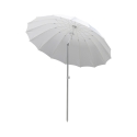 Parasol de plage Ø2,4 m en aluminium 16 baleines inclinable Shangai Vente