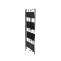 Scaffale da esterno 4 ripiani in ferro battuto richiudibile Durak Catalogue