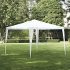 Gazebo 3x3 idrorepellente montaggio rapido con kit bianco Tropico Verkauf