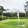 Gazebo estensibile verde 3x3 in alluminio richiudibile Rapido Vendita