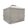Gazebo idrorepellente 3x3m 4 tende laterali ferro tortora Tangeri Catalogo