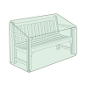 Bâche imperméable pour banc de jardin Ferin Vente