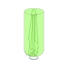 Housse de protection imperméable pour parasol à mât central Amuka Vente