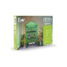 Serre de balcon à 3 étagères avec bâche de protection Tivar Choix