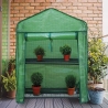 Serre de balcon pour plantes à 2 étagères avec housse de protection Lomea Vente