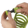 Tuyau d'arrosage flexible en spirale 12m avec pistolet Power Réductions