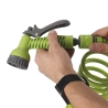 Tuyau d'arrosage flexible en spirale 12m avec pistolet Power Remises