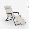 Sedia sdraio per spiaggia e giardino pieghevole multiposizione Emily Lux Zero Gravity Promozione