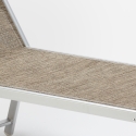 Liegestuhl Strandliege Sonnenliege aus Aluminium Santorini Limited Edition Kauf