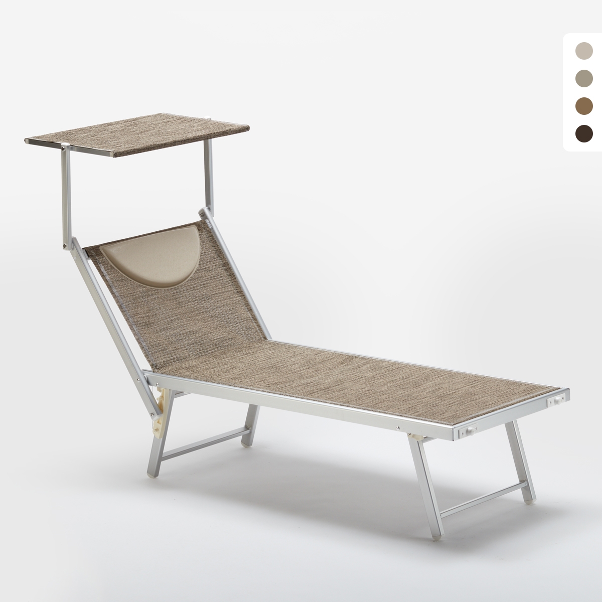 Transat de plage bain de soleil en aluminium Santorini Limited Edition Promotion Transat de plage bain de soleil en aluminium Santorini Limited Edition Promotion