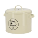 Boîte vintage en métal pour compost avec filtre à charbon actif Offre