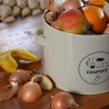 Vintage-Komposteimer aus Blech mit Aktivkohlefilter Preis