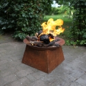 Feuerschale für den Außenbereich in Rostoptik aus Metall Katalog
