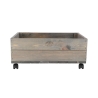 FSC-Holzpflanzkübel mit Rollen 59x39,2x25,2cm Angebot