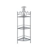 Étagère d'angle pliable à 3 niveaux en fer Promotion