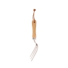 Fourche de jardinage en acier inoxydable avec manche en bois Offre