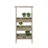 Échelle en bois porte-plantes 3 niveaux Vente