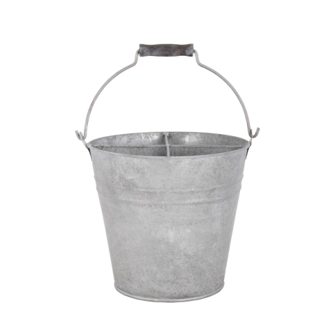 Seau en métal galvanisé vieilli 7L Promotion