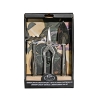 Ensemble d'outils de jardin en métal avec support Vente