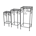 Set aus 3 klassischen Pflanzenständern im Vintage-Stil Angebot