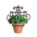 Support mural style classique pour pots diamètre 13 cm Promotion