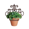 Support mural style classique pour pots diamètre 13 cm Promotion